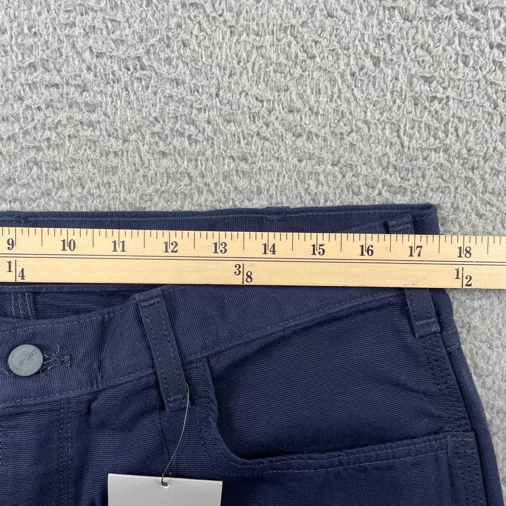 Carhartt Work Pant Mens 36x32 Navy FRB159-DNY Loose Fit Canvas Utility FR CAT 2